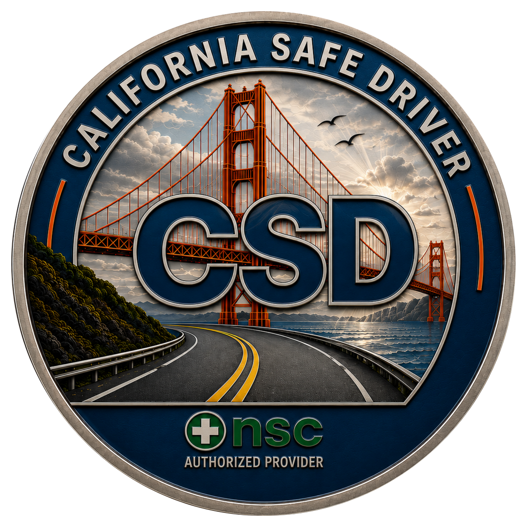 California Safe Driver Challenge Coin