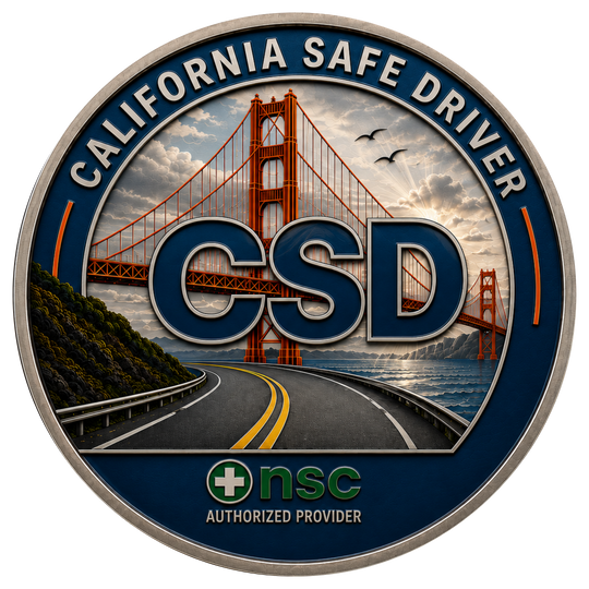 California Safe Driver Challenge Coin