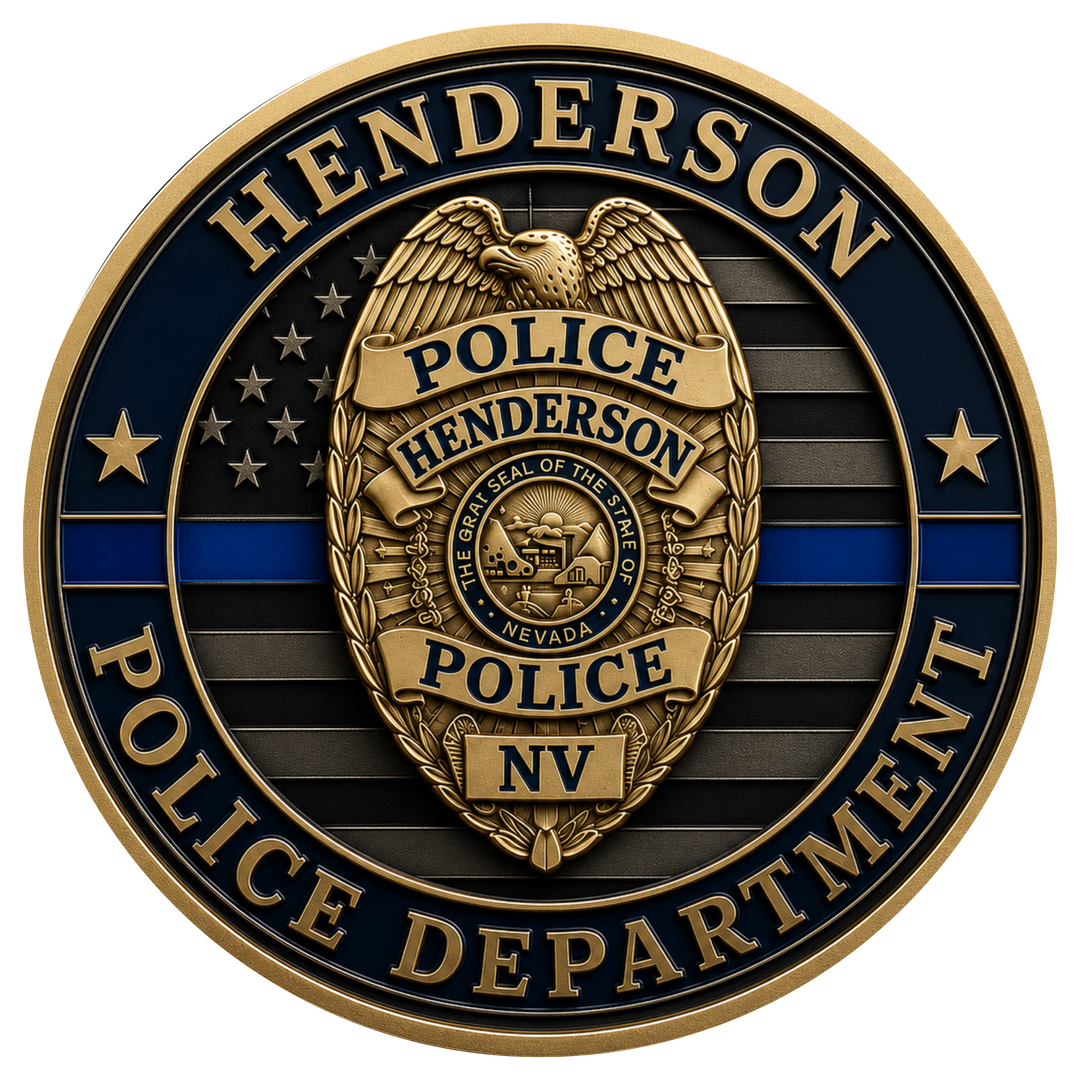 Henderson PD - Graveyard Shift Challenge Coin