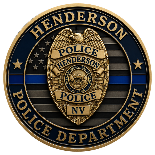Henderson PD - Graveyard Shift Challenge Coin
