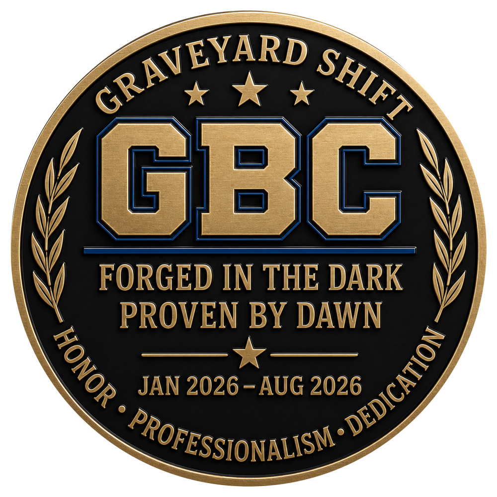 Henderson PD - Graveyard Shift Challenge Coin