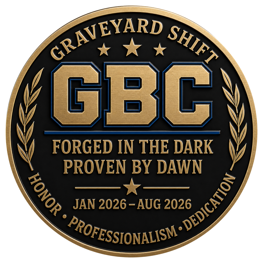 Henderson PD - Graveyard Shift Challenge Coin