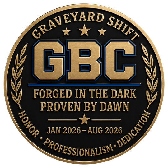 Henderson PD - Graveyard Shift Challenge Coin