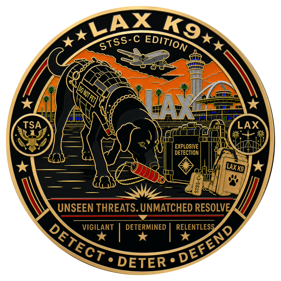 LAX K9 STSS Hard Enamel