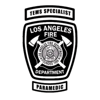 LA Fire TEMS Paramedic Custom Challenge Coin