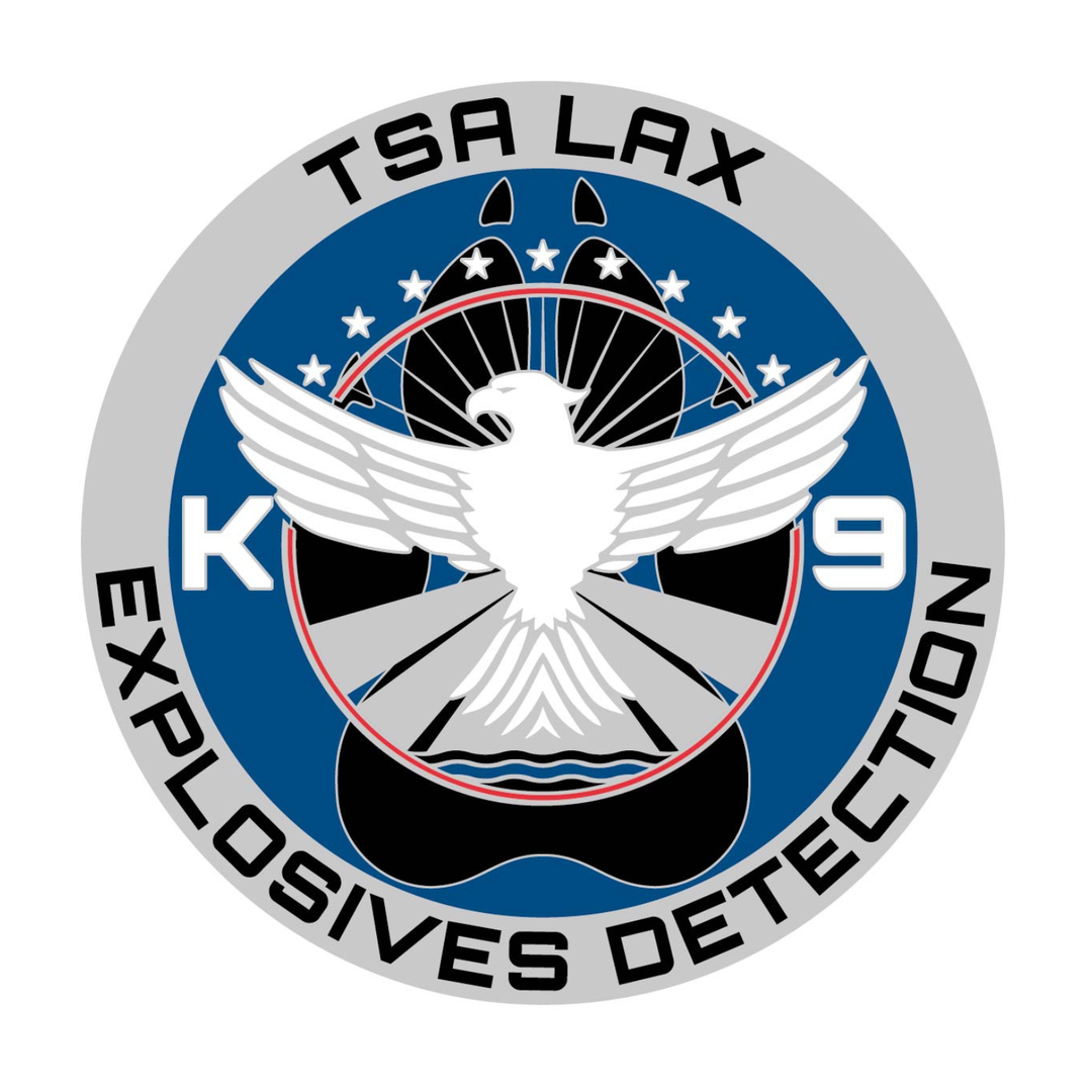 TSA LAX EXPLOSIVES DETECTION CHALLENGE COIN