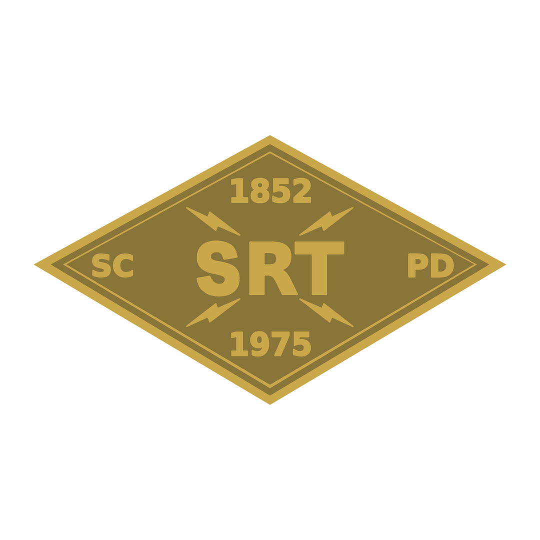 Santa Clara PD - SRT Gold Metal Pin