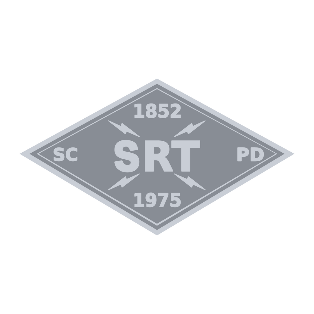 Santa Clara PD - SRT Silver Metal Pin